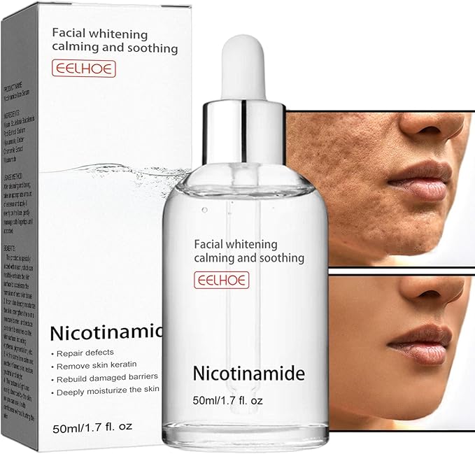 Serum facial con nicotinamida para cuidado de la piel