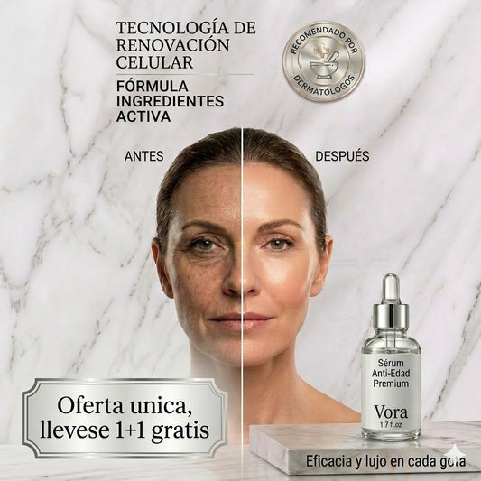 1+1 Gratis / Serum facial con nicotinamida para cuidado de la piel
